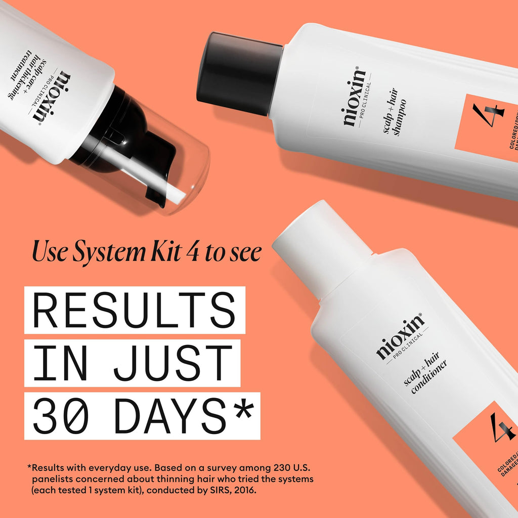 Nioxin System 4 packaging box and bottle side by side