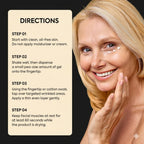 Aemerry Instant Eye And Face Tightener Cream application step guide