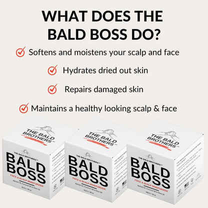 Daily matte moisturizer for bald heads by The Bald Brothers
