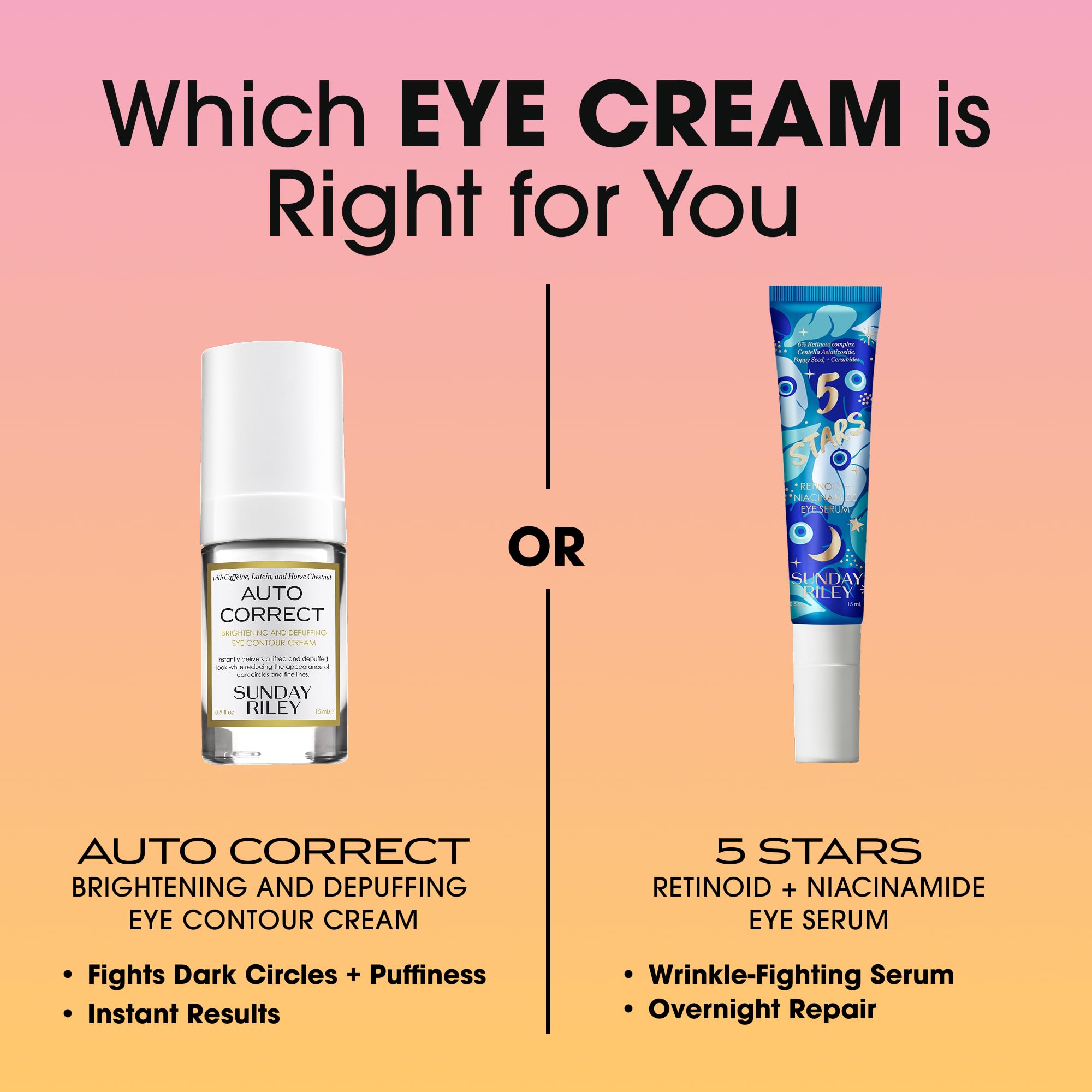 Sunday Riley Eye Contour Cream Texture And Swatch