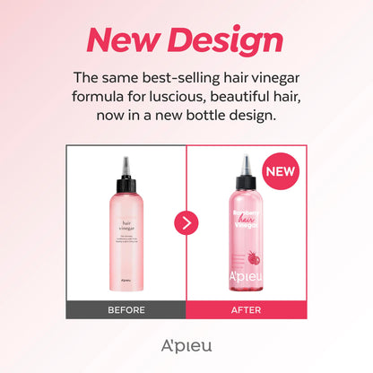 Authentic USA imported A'Pieu hair vinegar for shiny hair