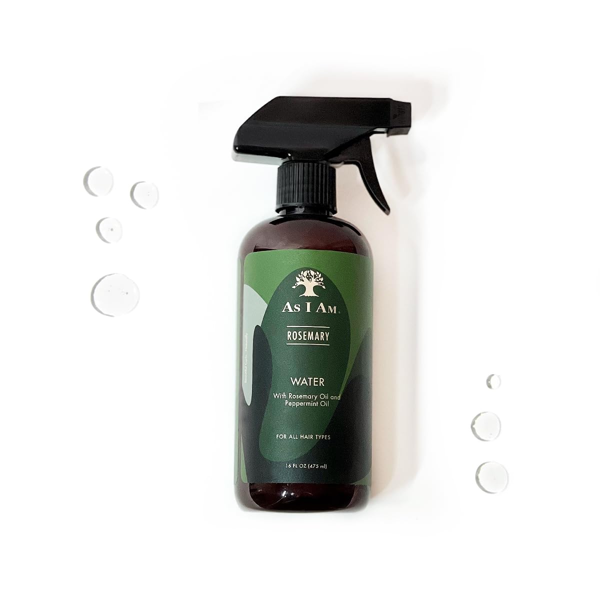 As I Am Rosemary Water professional hair treatment packaging