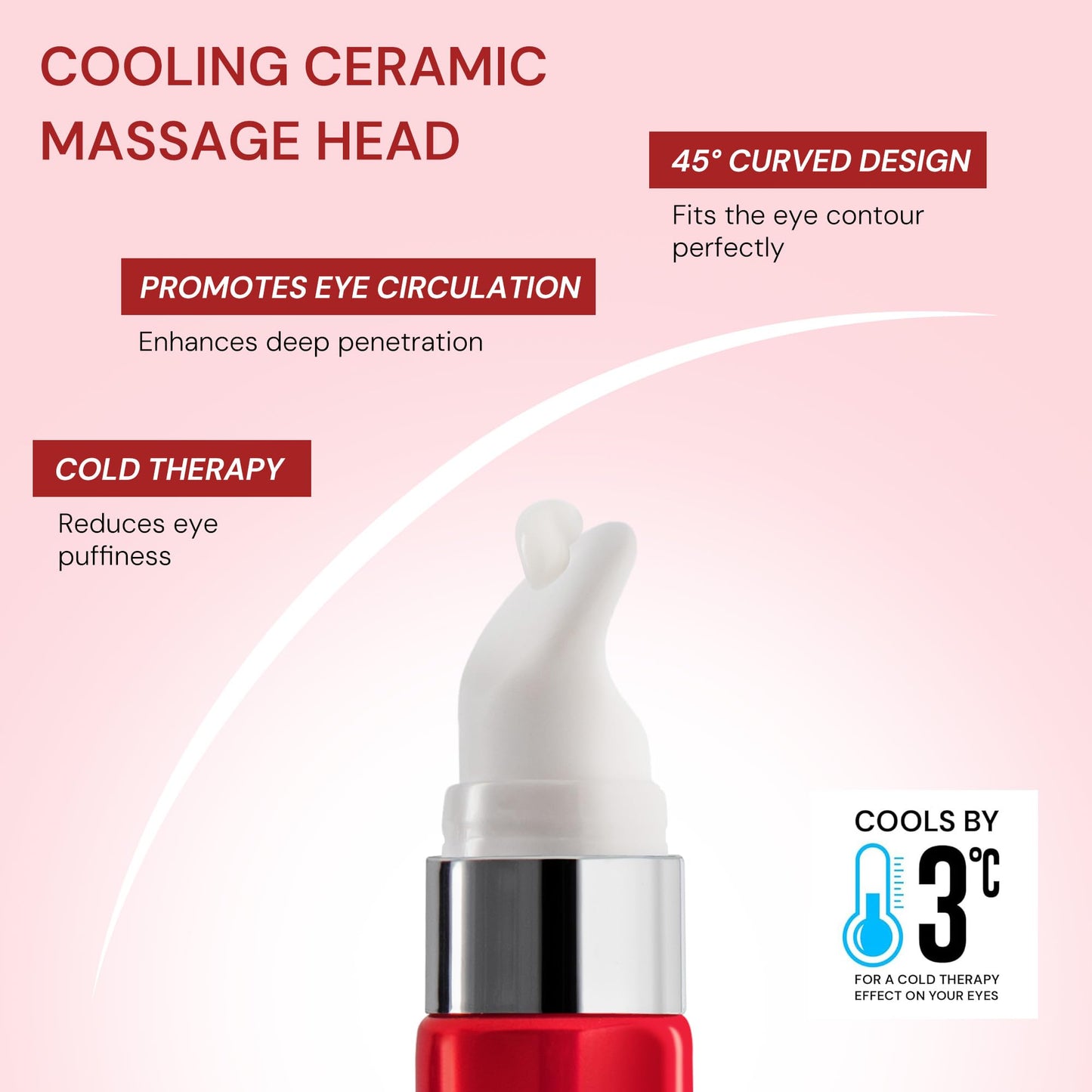 Enaskin Naturals wrinkle repair eye treatment standing position