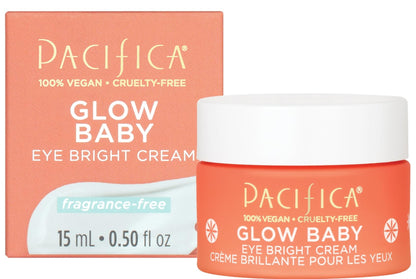 Pacifica Vitamin C under eye cream for puffiness reduction and skin brightening