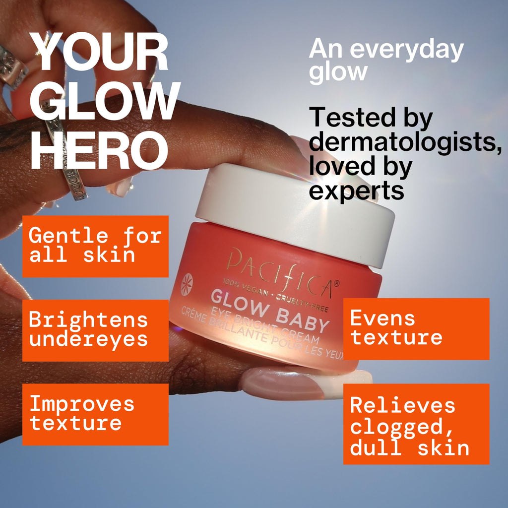 Pacifica Glow Baby Brightening Eye Cream size perspective