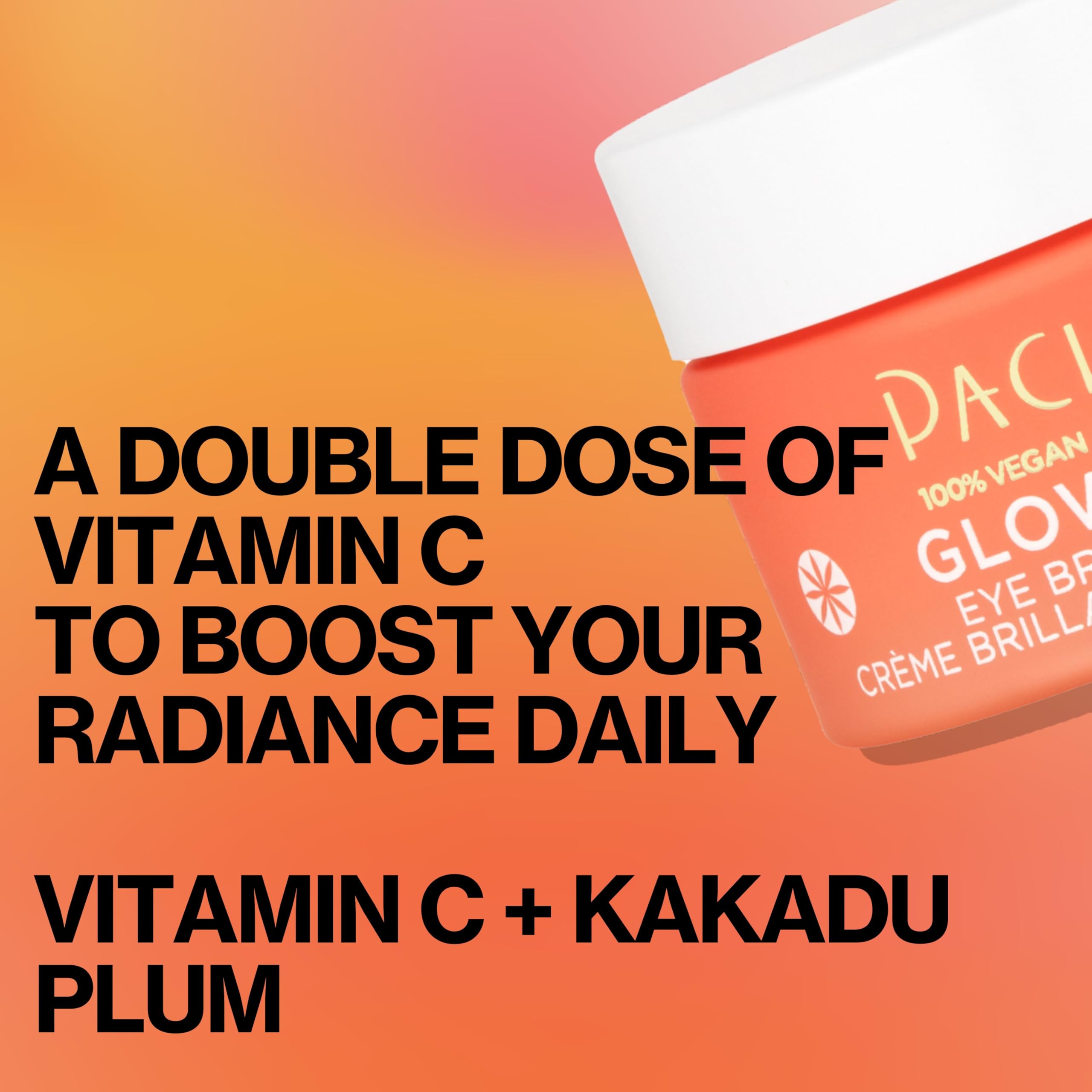 Dermatologist tested clean skincare Pacifica eye cream with hyaluronic acid