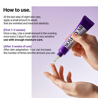 Some By Mi Korean eye cream with niacinamide and hyaluronic acid ingredients