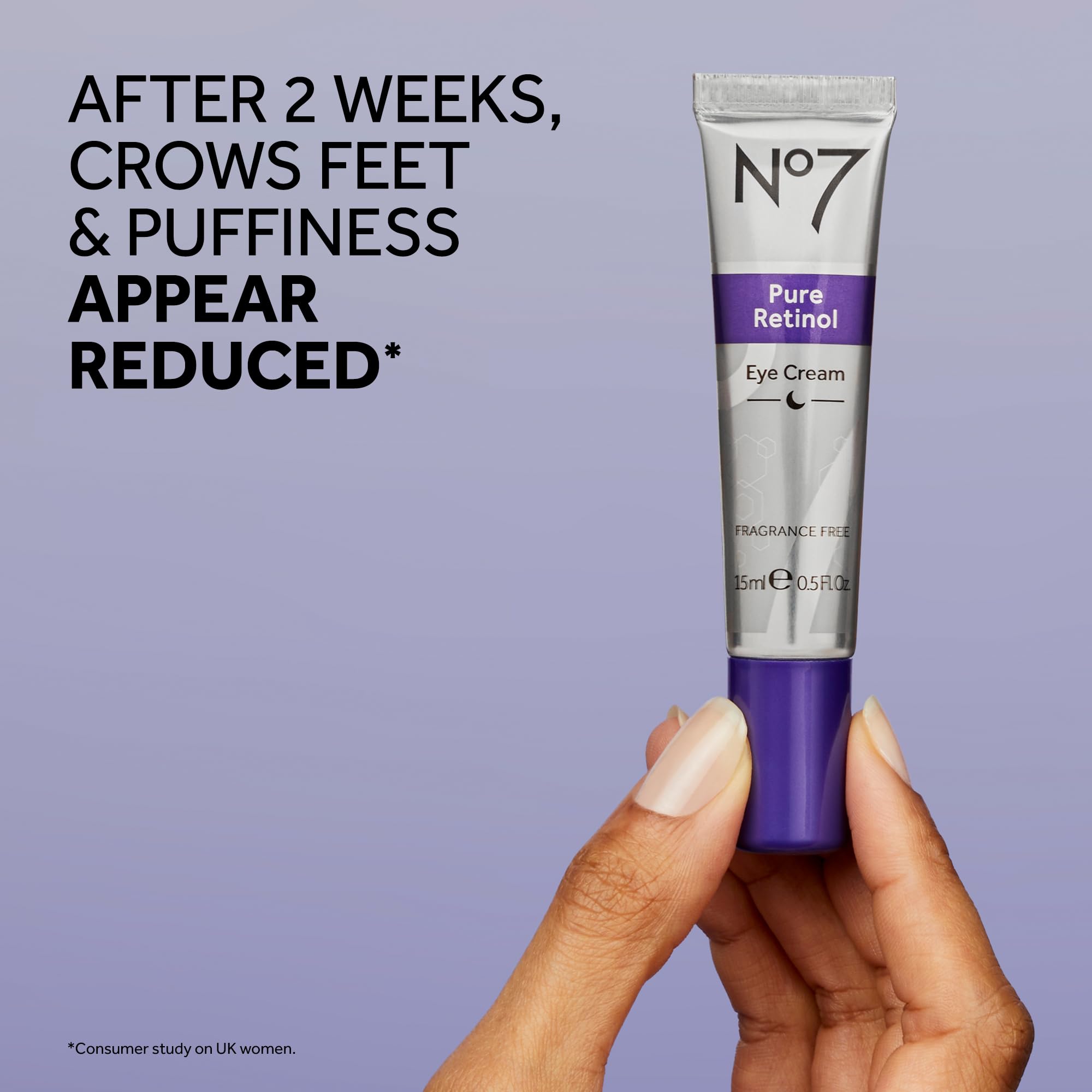 No7 anti puffiness eye care treatment cream with shea butter