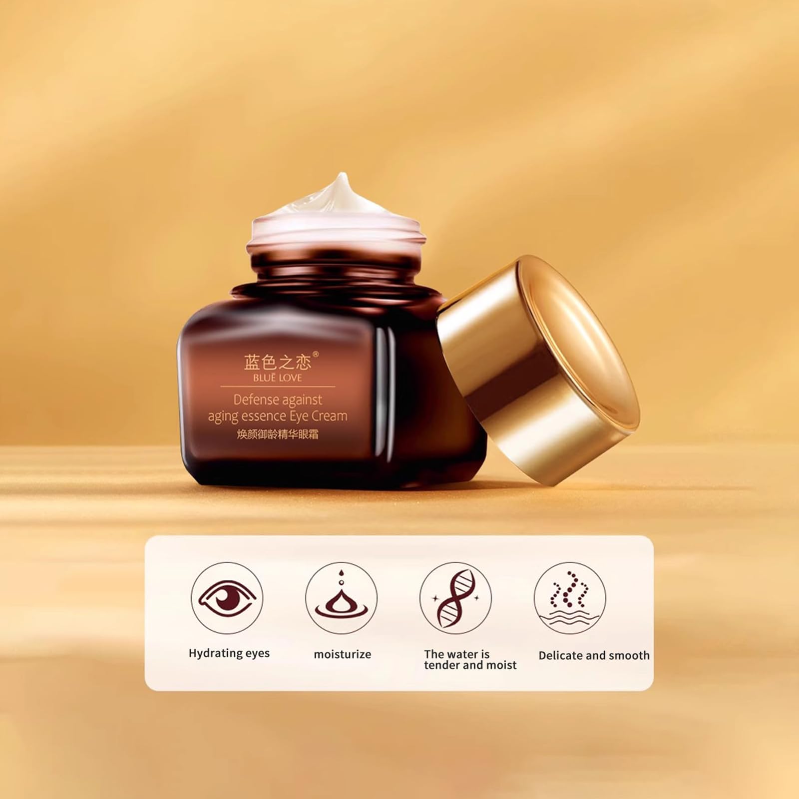 Authentic USA imported Blue Love eye cream for puffiness and tired eyes