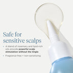 Briogeo Scalp Revival Rosemary Pre-Wash Oil lifestyle scalp application
