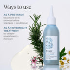 Briogeo Scalp Revival Rosemary Pre-Wash Oil back label information