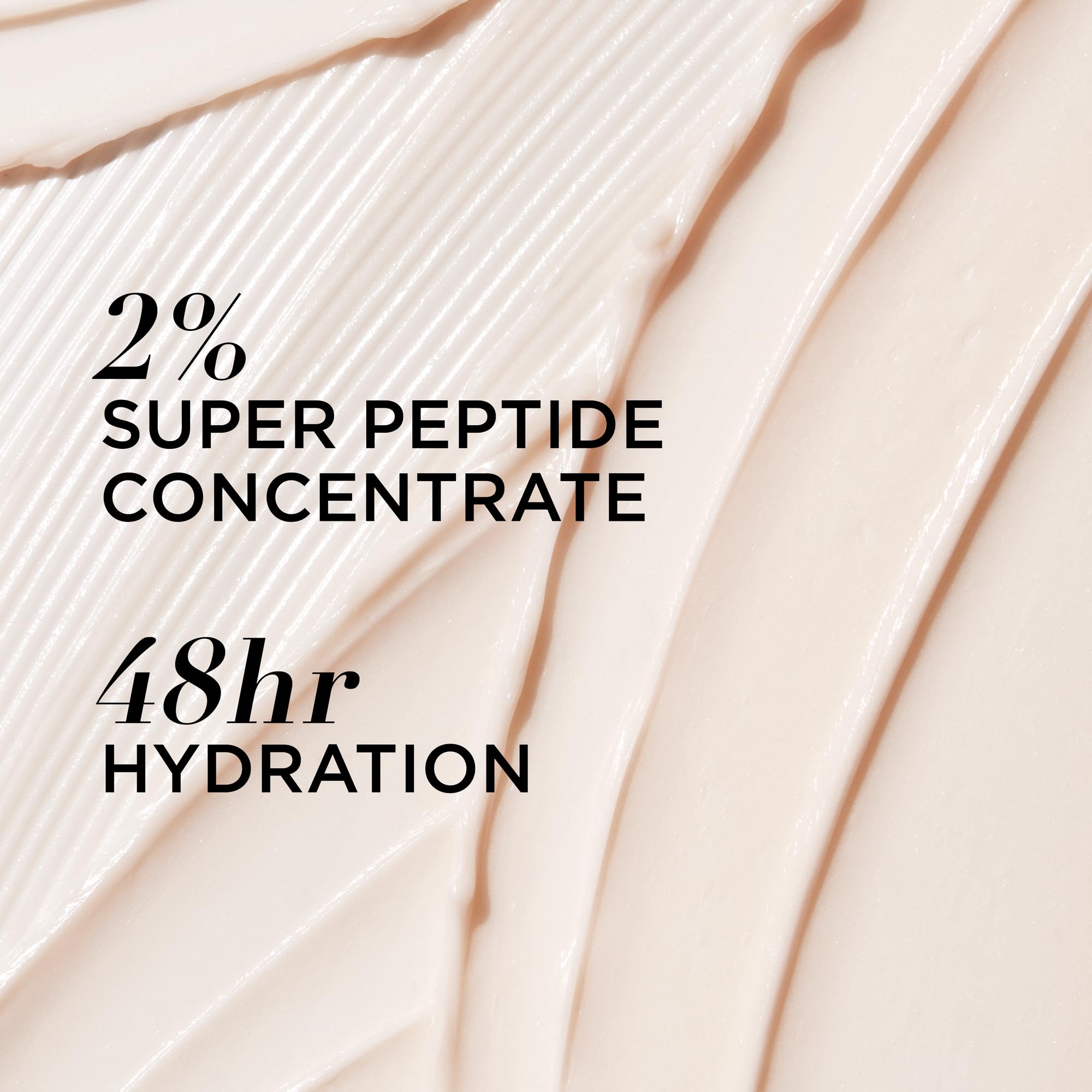 Under eye area application of IT Cosmetics 2 percent super peptide concentrate cream