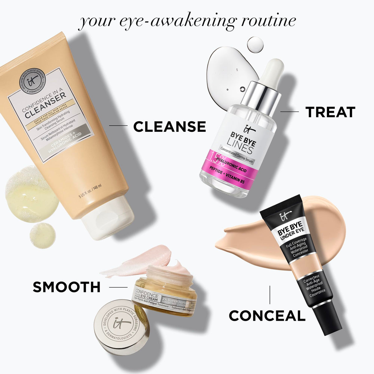 IT Cosmetics Confidence In An Eye Cream full set