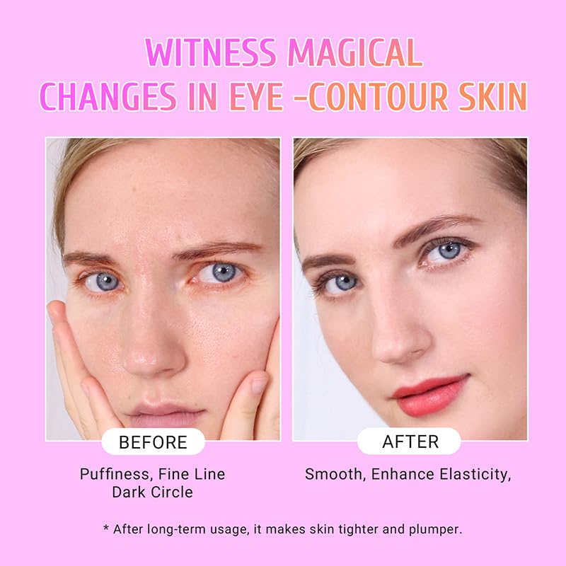 Close up of Peauamie hyaluronic acid eye treatment patches