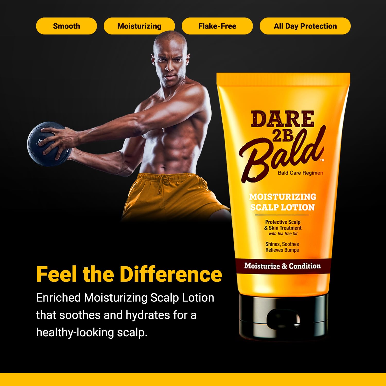 High Time bald head moisturizer application