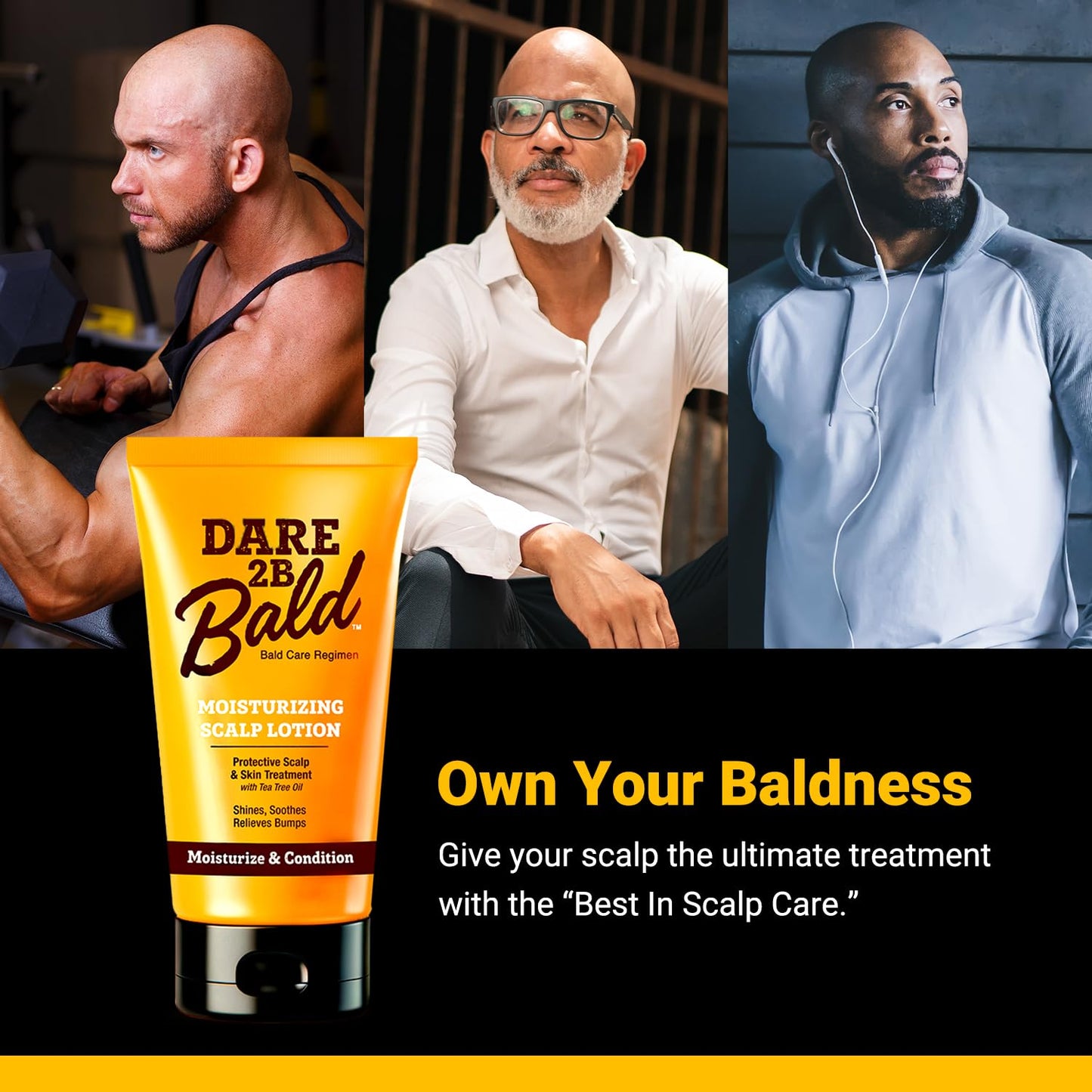High Time Dare 2B Bald after shave lotion