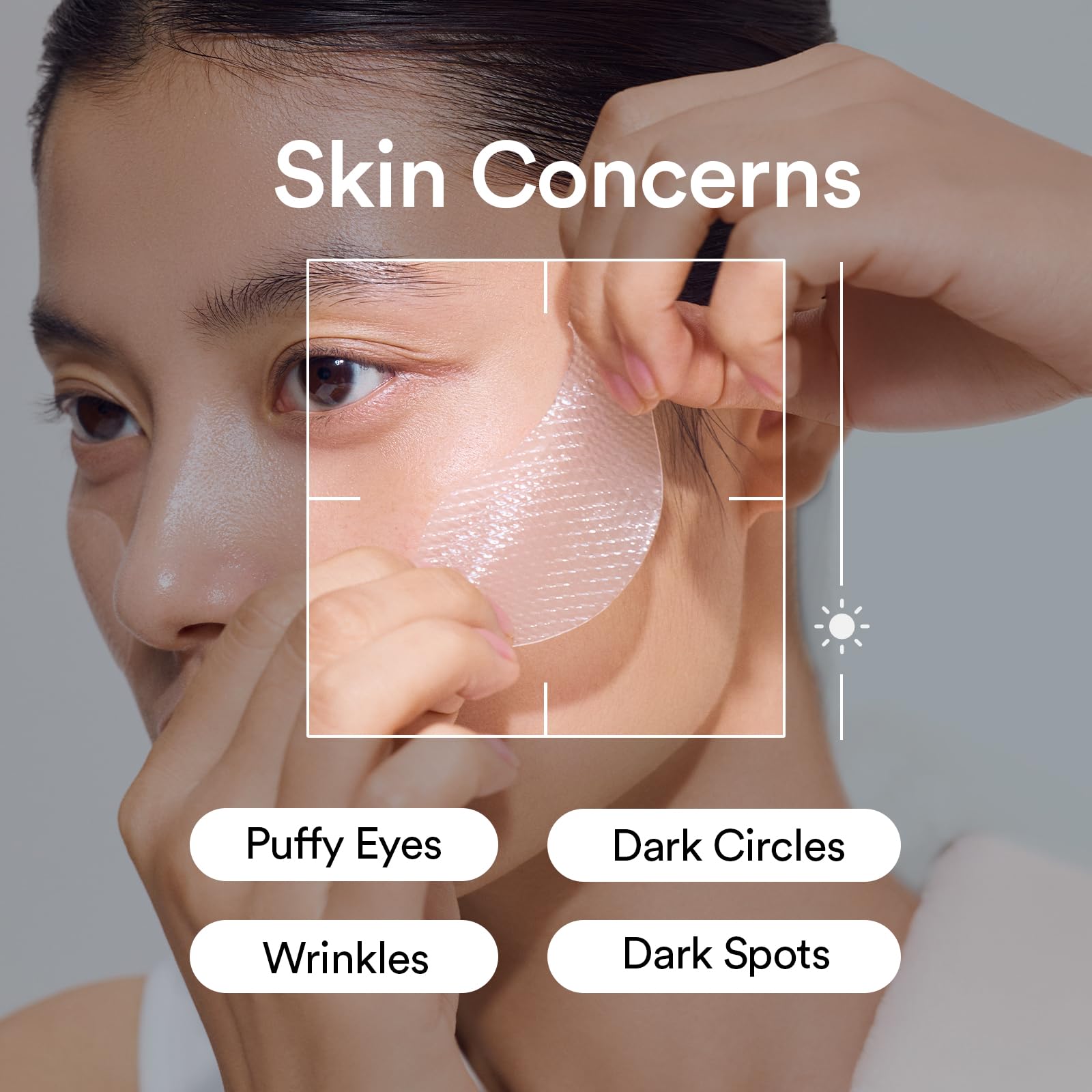 Abib hydrogel under-eye masks for dark circles and puffiness care