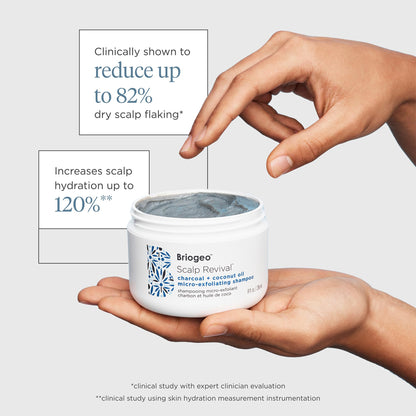 Professional hair care product Briogeo scalp scrub for oily hair