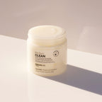 Rich lather and foam demonstration of the clarifying shampoo