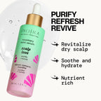 Pacifica Scalp Love Rosemary Mint Serum packaging box and bottle layout