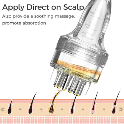 WL-YBOPRO scalp massager applicator in travel bag