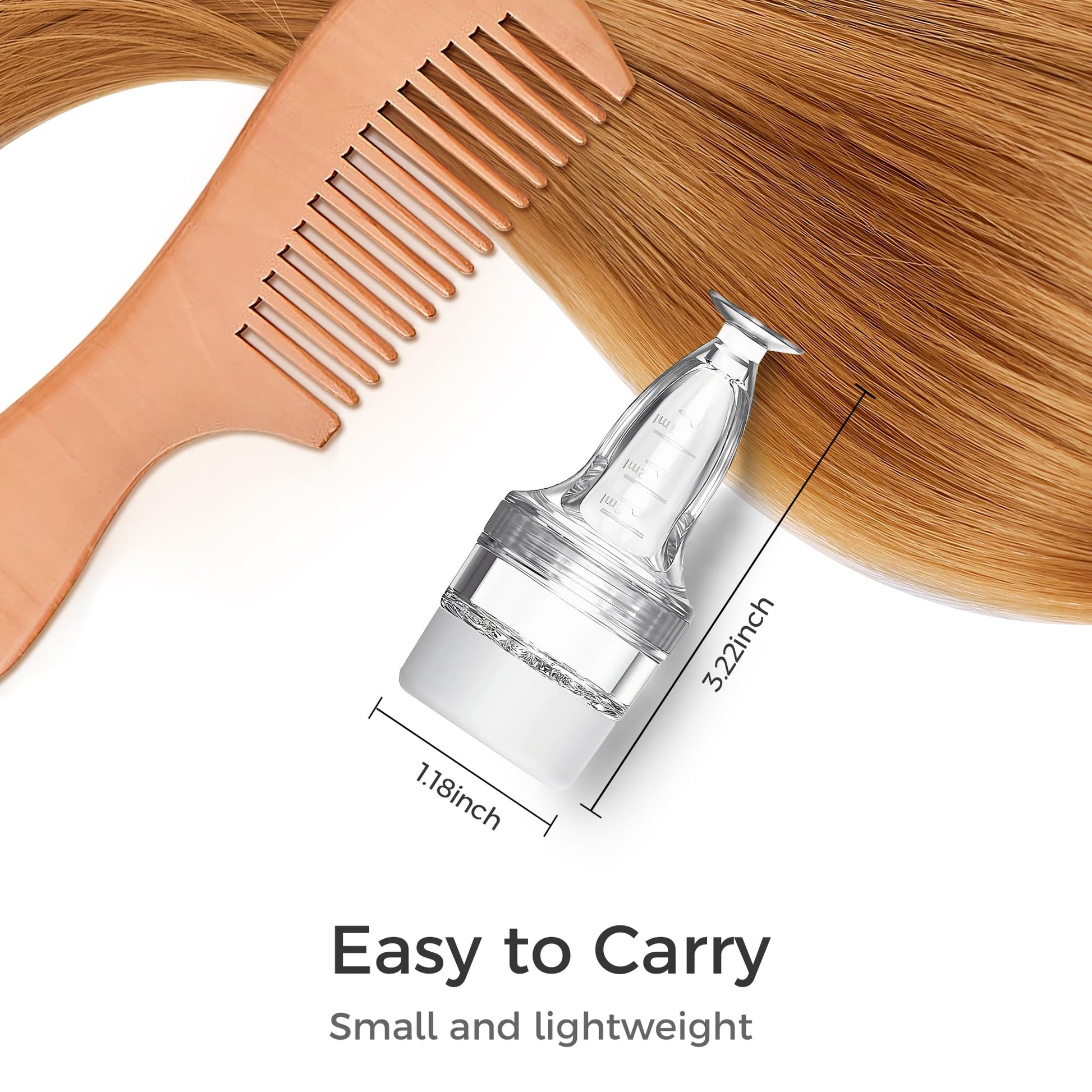 Two piece Minoxidil applicator set