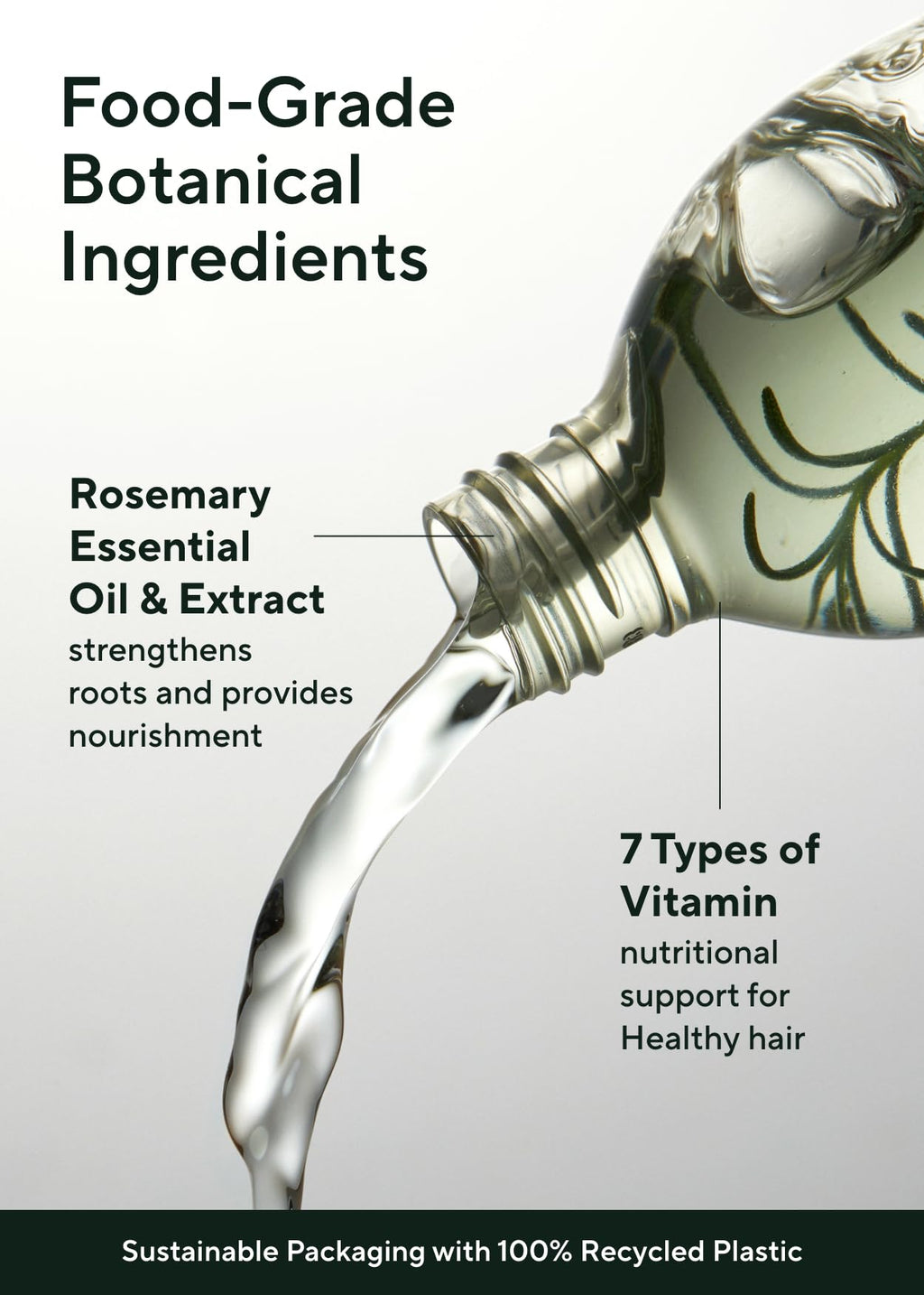 Aromatica Rosemary Root Enhancer texture demonstration on scalp