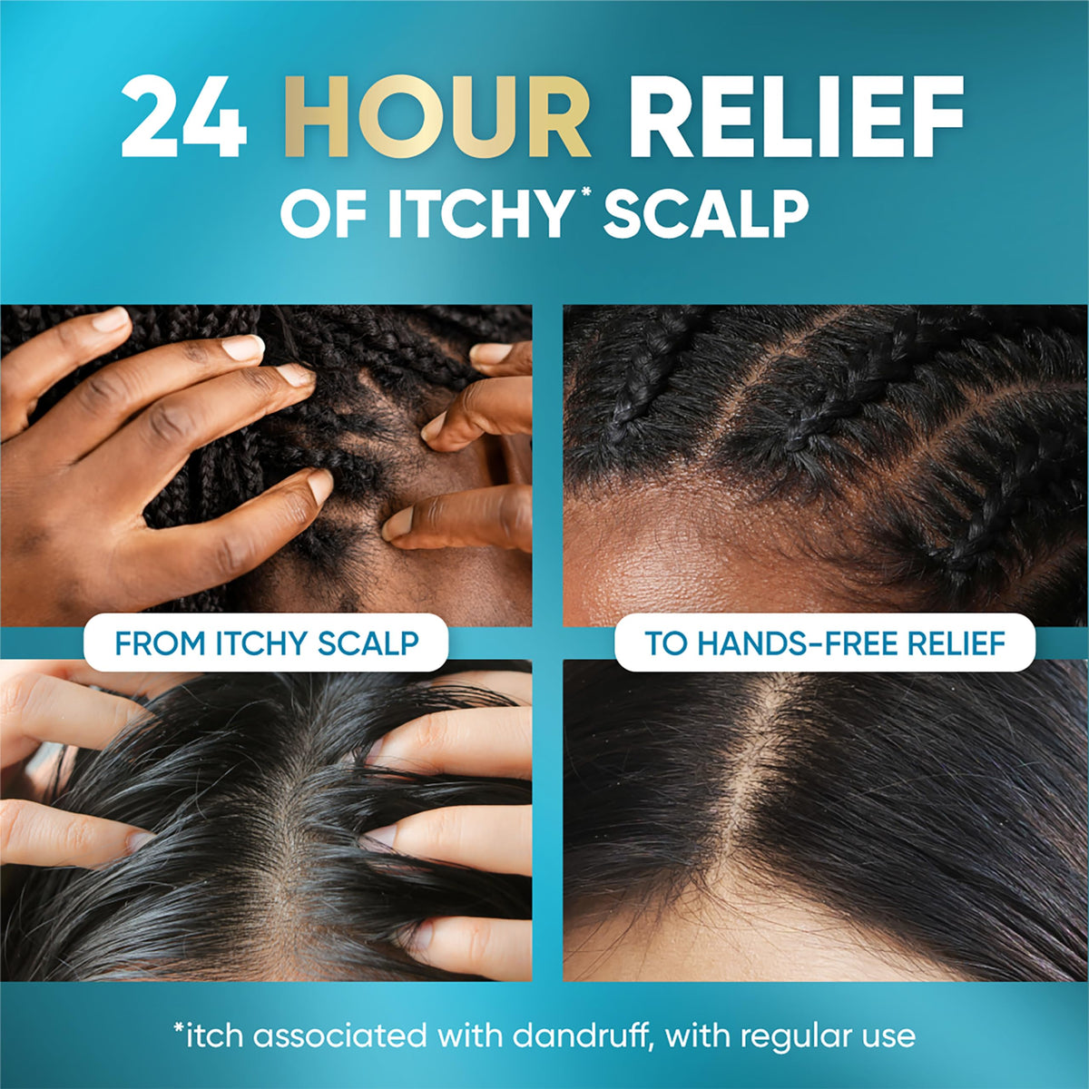 Head and shoulders royal oils scalp elixir texture and fluid drop