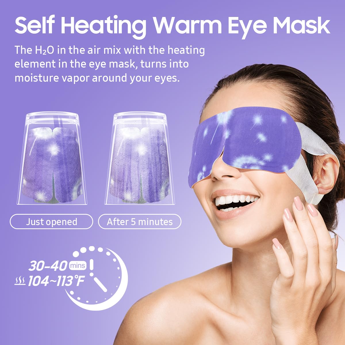 BeHoomi eye mask for travel and sleep relaxation
