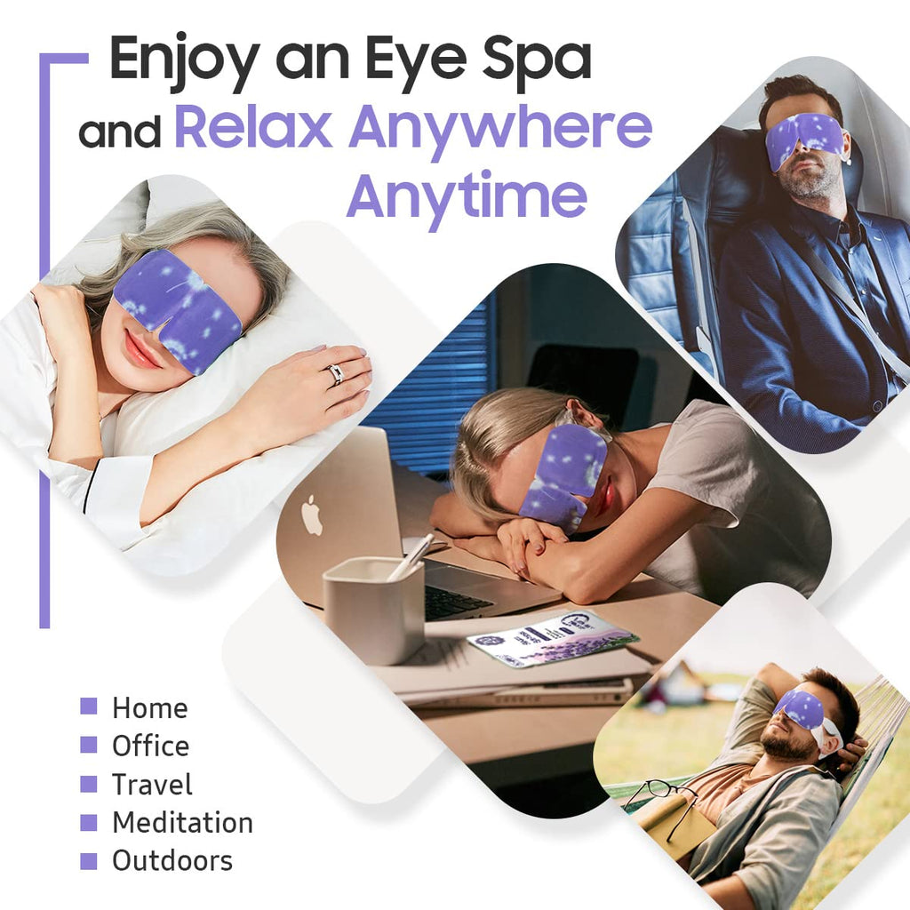 BeHoomi travel essential warm eye compress 20 count