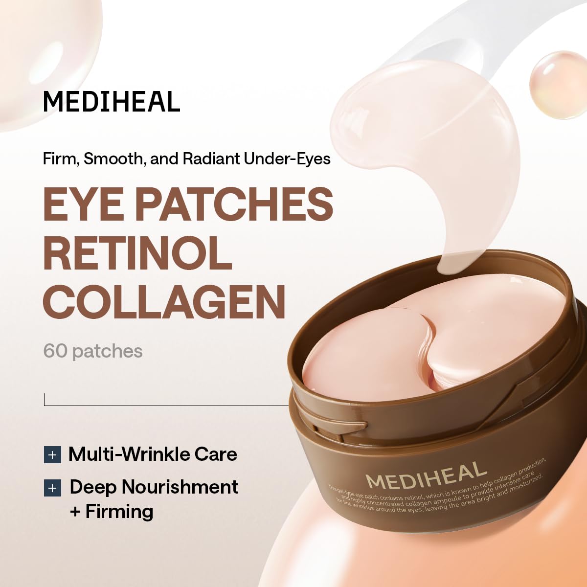 Mediheal Korean hydrogel eye pads for fine lines and wrinkles