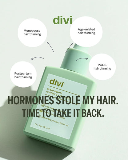 Divi scalp serum 30ml size for travel