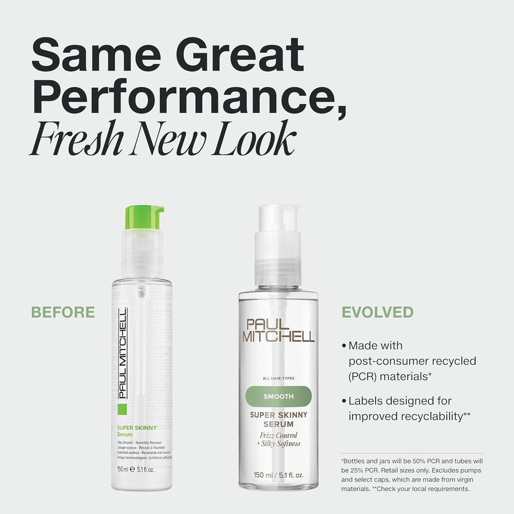 Paul Mitchell Hot Off The Press Heat Protectant spray bottle highlighting thermal protection.
