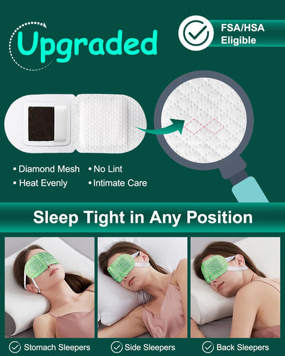 ProCIV self heating eye mask individual pouch display