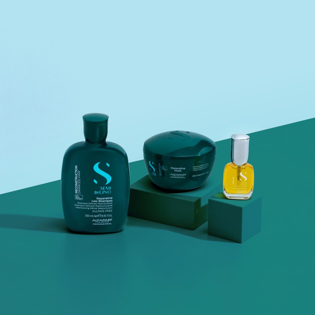 Alfaparf Milano Cristalli Liquidi hair oil serum bottle