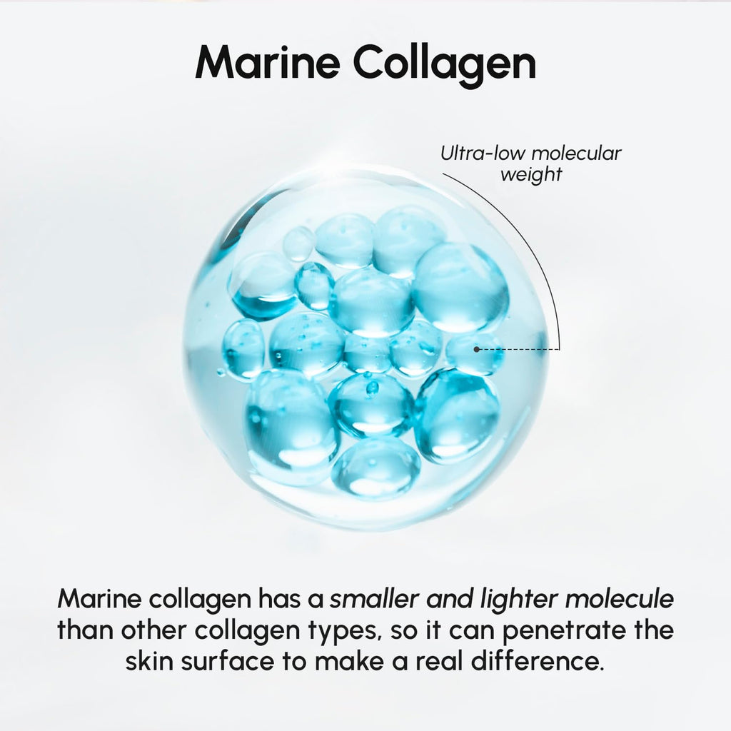 Maree skincare product collection display layout
