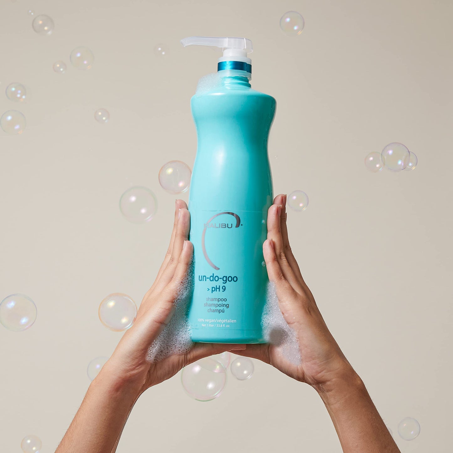 Malibu C Replenish Hair Masque deep conditioning treatment bottle for hair detox.