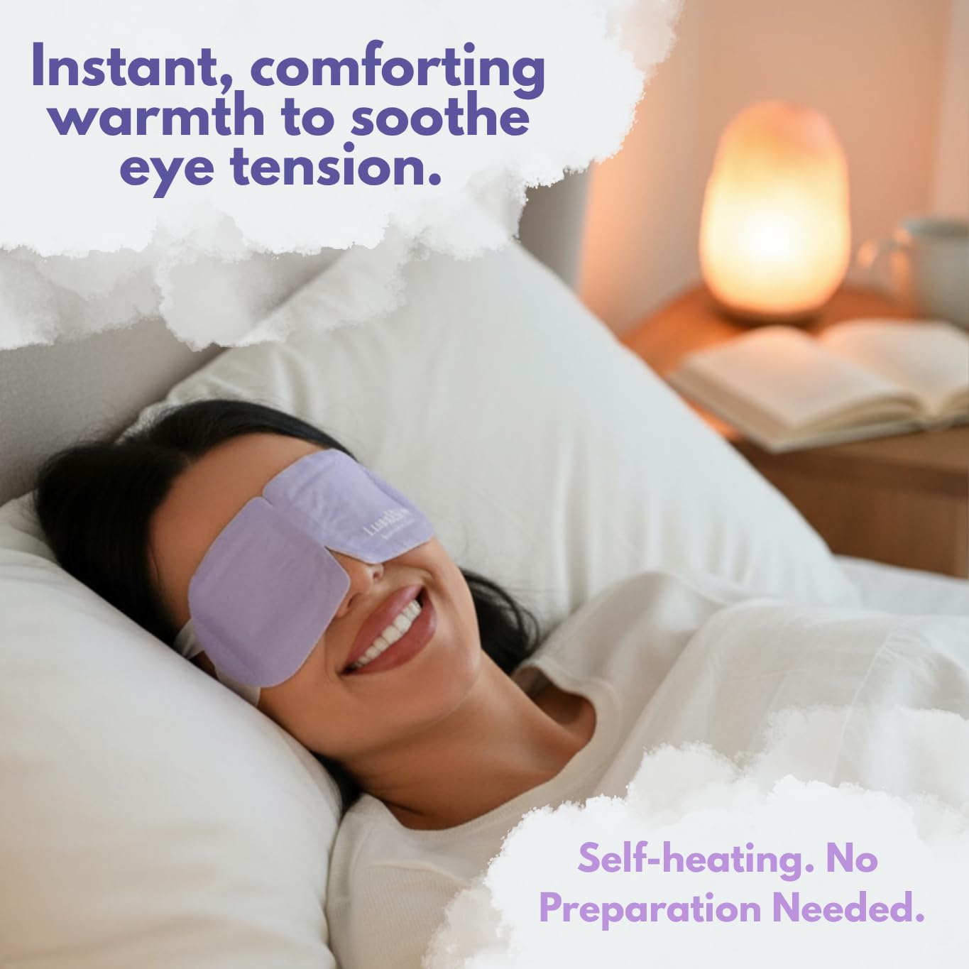 Unscented disposable heated eye mask sheet details