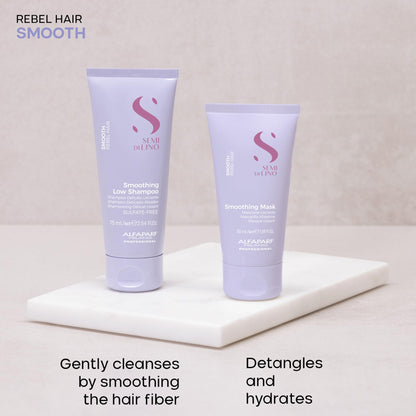 Alfaparf Milano Semi Di Lino Smooth travel set for frizzy hair