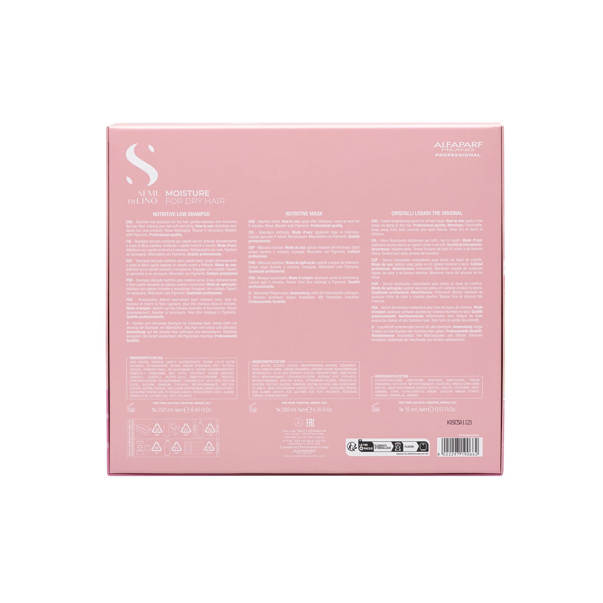 Alfaparf Milano hair mask consistency and application view