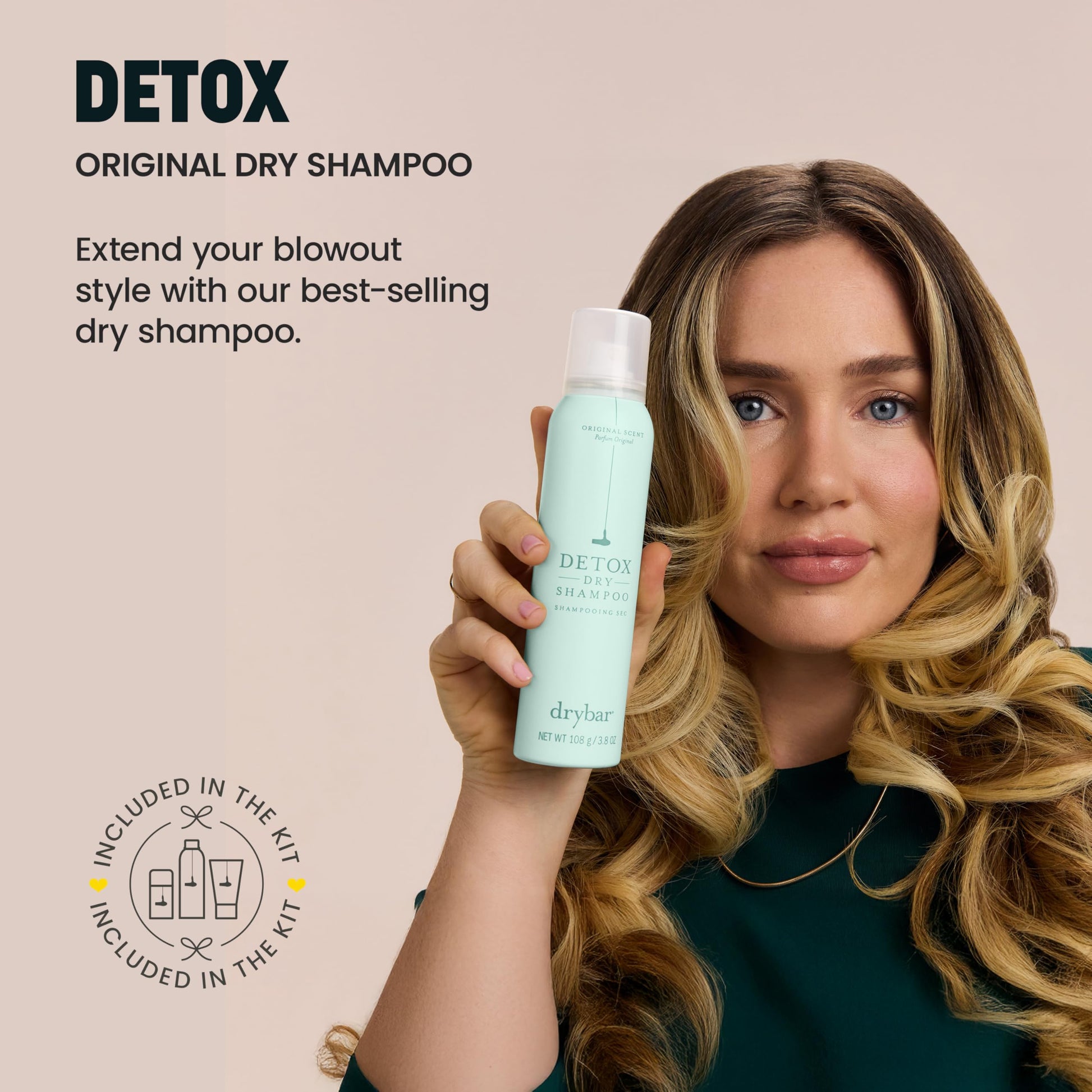 Drybar House of Blowouts travel hair set for salon styling