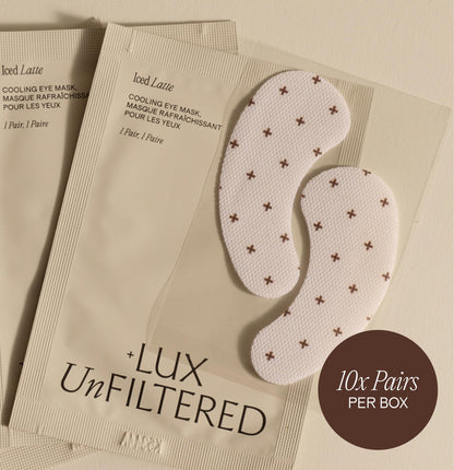 '+ Lux Unfiltered brightening niacinamide eye mask for dark circles