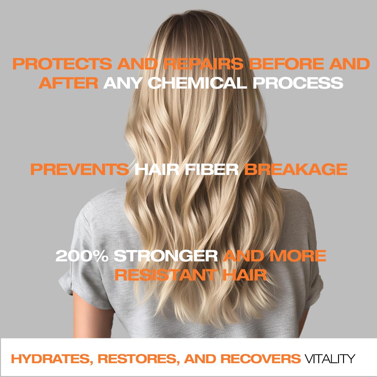 Nature Plex Final Touch leave in hair serum bottle highlighting frizz control and disulfide bond protection properties.