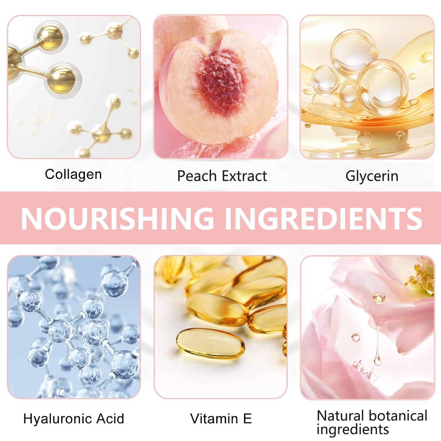 Moisturizing spa labial lip masks infused with peach extract for dry lips