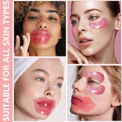 Bachelorette party favors and bridesmaid gift ideas featuring hydrogel mask sheets