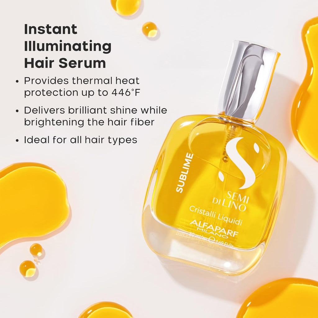 Alfaparf Milano hair mask back label with ingredient details