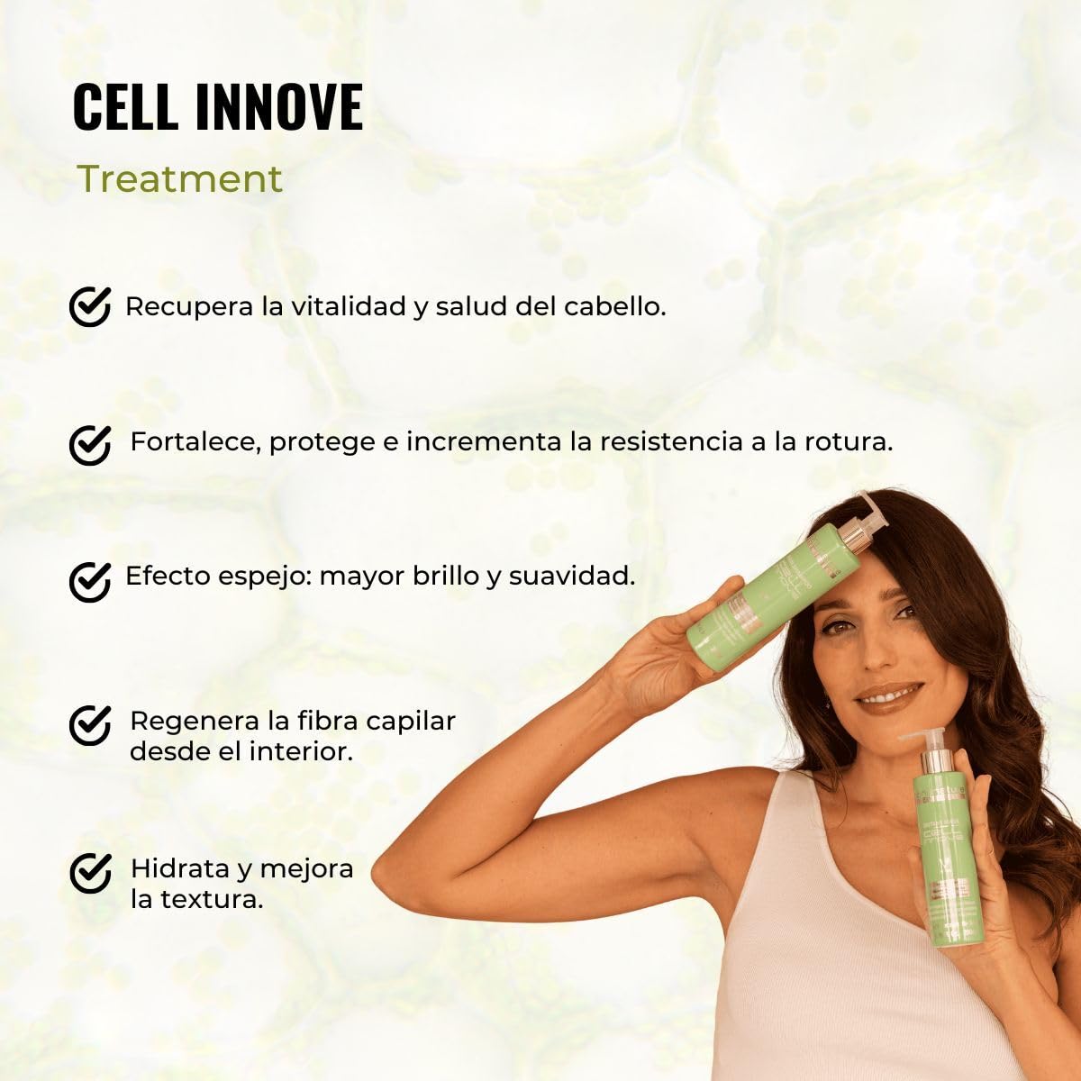 Abril Et Nature Cell Innove plant stem cell shampoo bottle for damaged hair repair