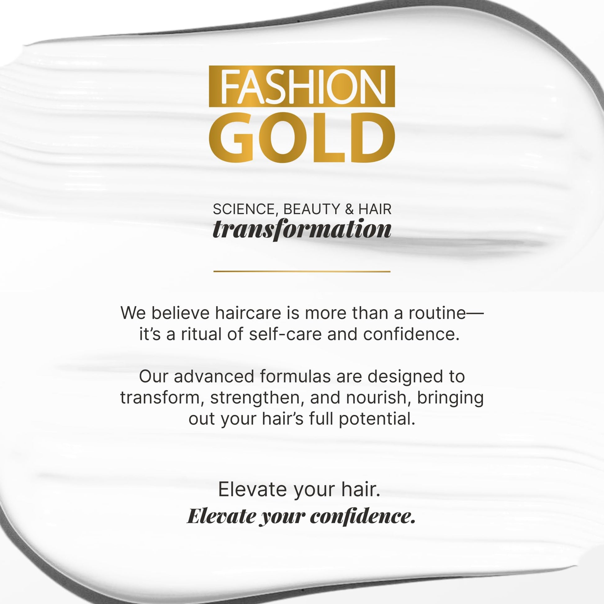 Fashion Gold 100Timetros professional hair kit displayed on a clean premium vanity setup