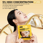 Transparent transformation view of Natener PDRN eye patches