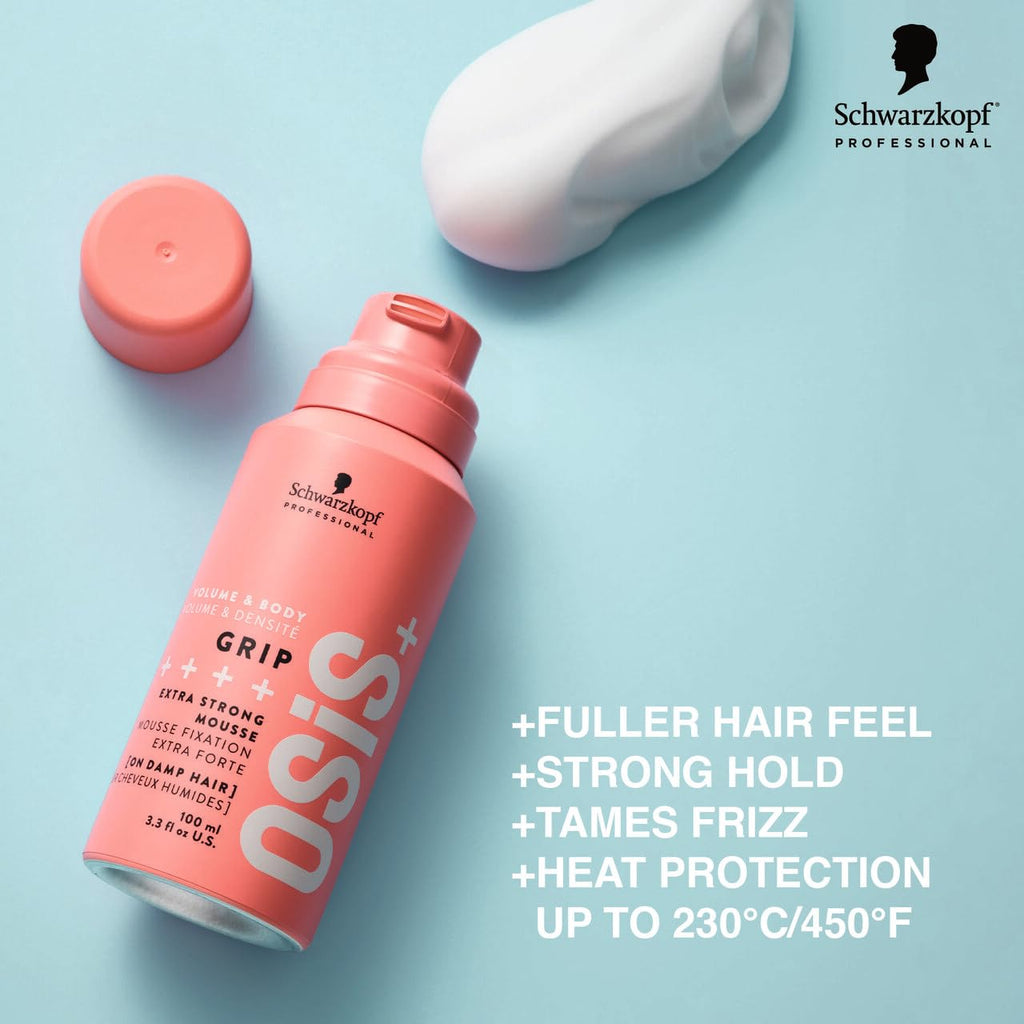 OSiS+ travel hair styling kit products arranged together